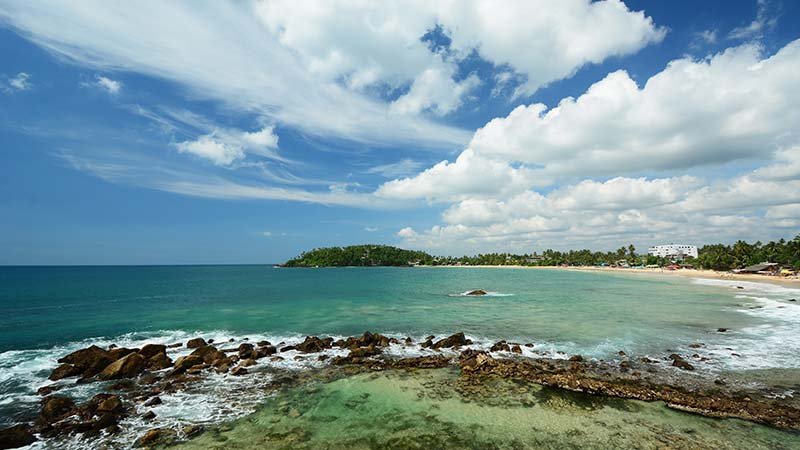 Relaxing on Pasikuda Beach